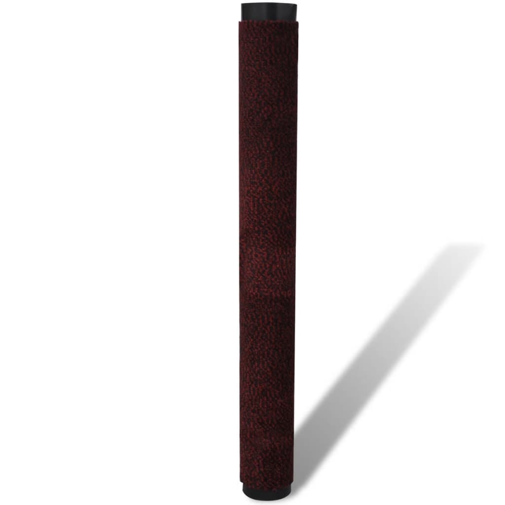 Zerbino antiscivolo rettangolare 150 x 90 cm Rosso