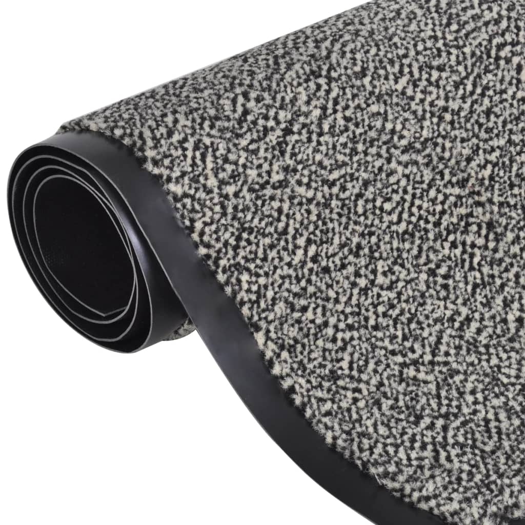 vidaXL Πατάκι απορροφητικό σκόνης ορθογώνιο 90 x 60 cm Μπεζ