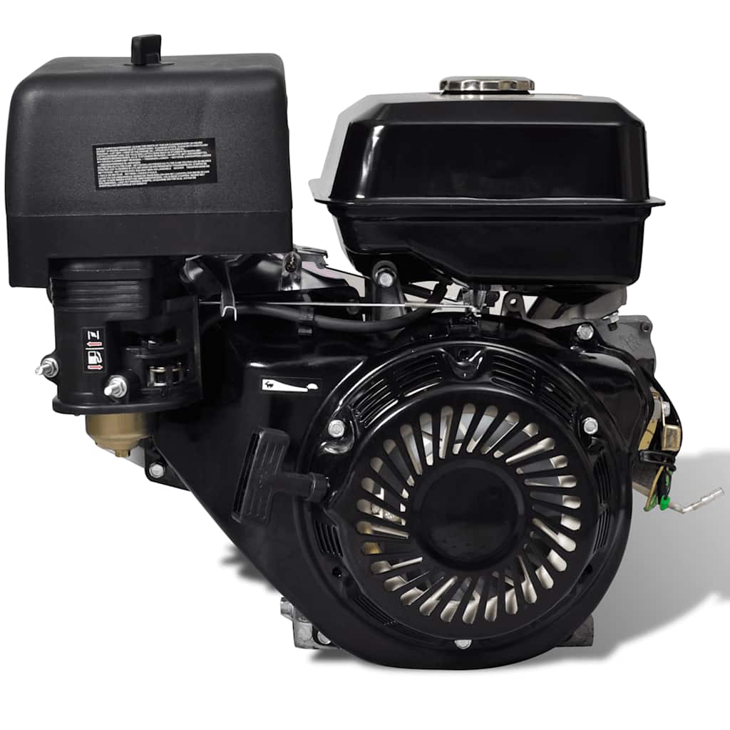 vidaXL fekete benzinmotor 15 LE 11 kW