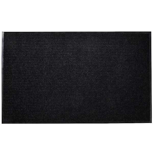 vidaXL uksematt, must, 120 x 180 cm, PVC