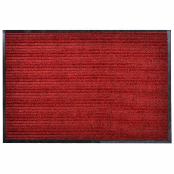 vidaXL uksematt, punane, 90 x 120 cm, PVC