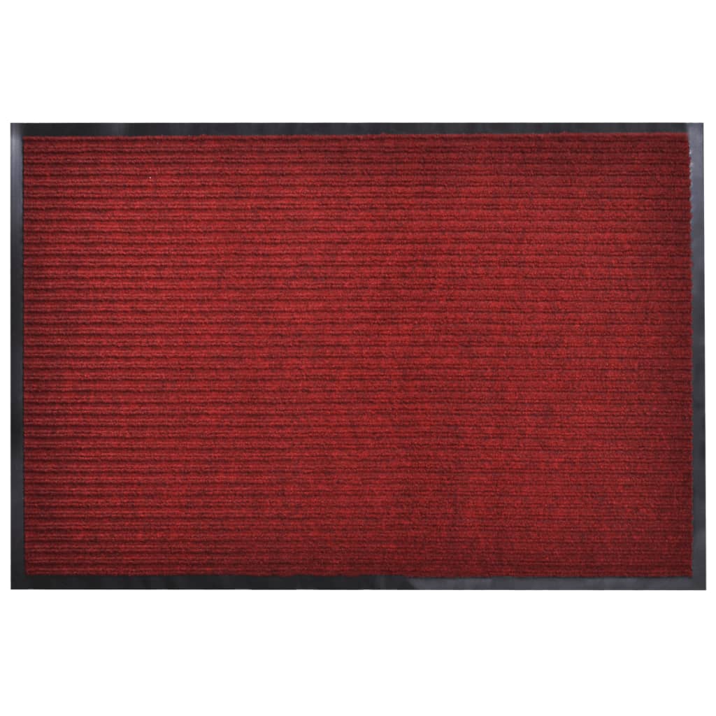 VidaXL Deurmat PVC 150 x 90 cm (rood) online kopen