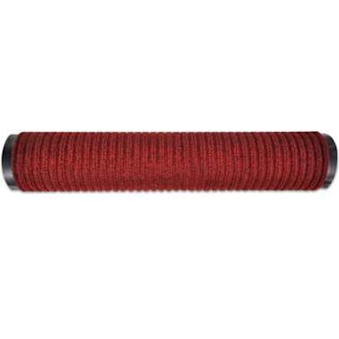 Tapete de entrada com nervuras PVC Vermelho 90 X 150 cm[4/6]