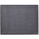 Tapete cinzento para porta em PVC 90 x 60 cm