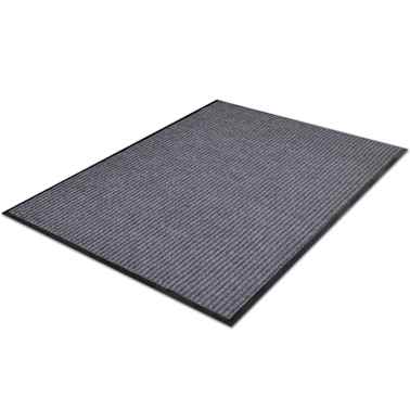 Tapete cinzento para porta em PVC 90 x 120 cm[3/6]
