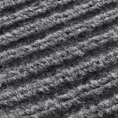 Tapete cinzento para porta em PVC 120 x 180 cm[6/6]