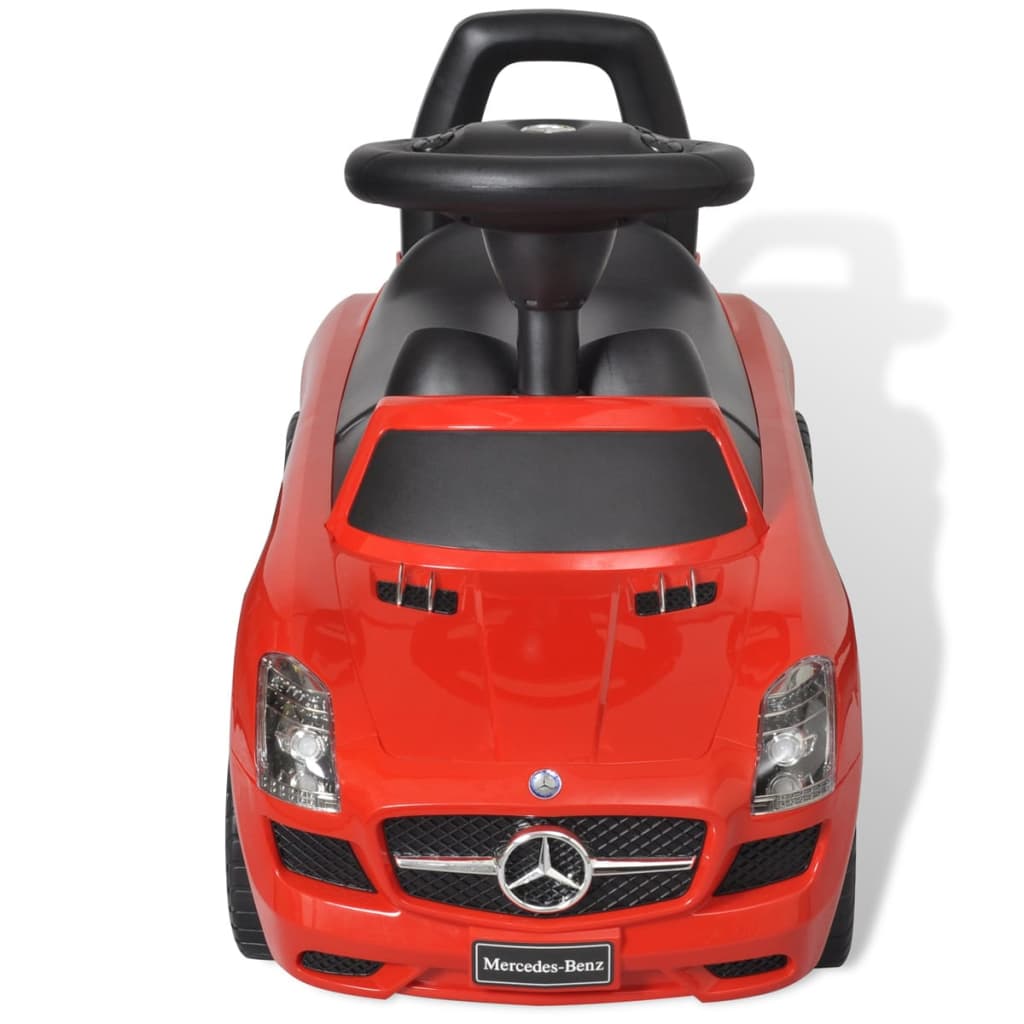 Mercedes Benz Toló Gyerekek Autó Piros 