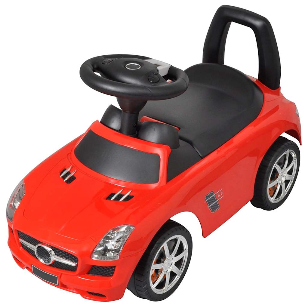 vidaXL Punainen Lasten Jalkakäyttöinen Auto