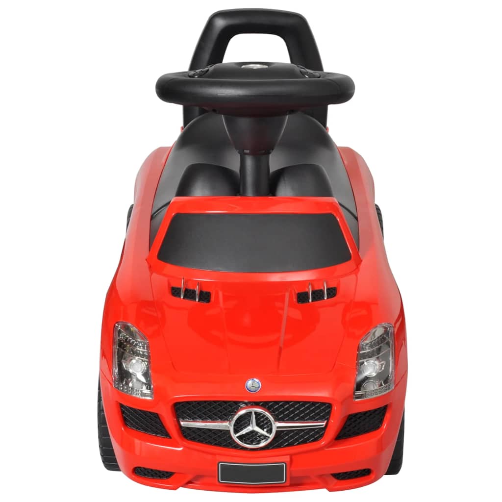 vidaXL Pousse-Pied Voiture Enfant Garçon Auto Véhicule Jouet Jardin Maison