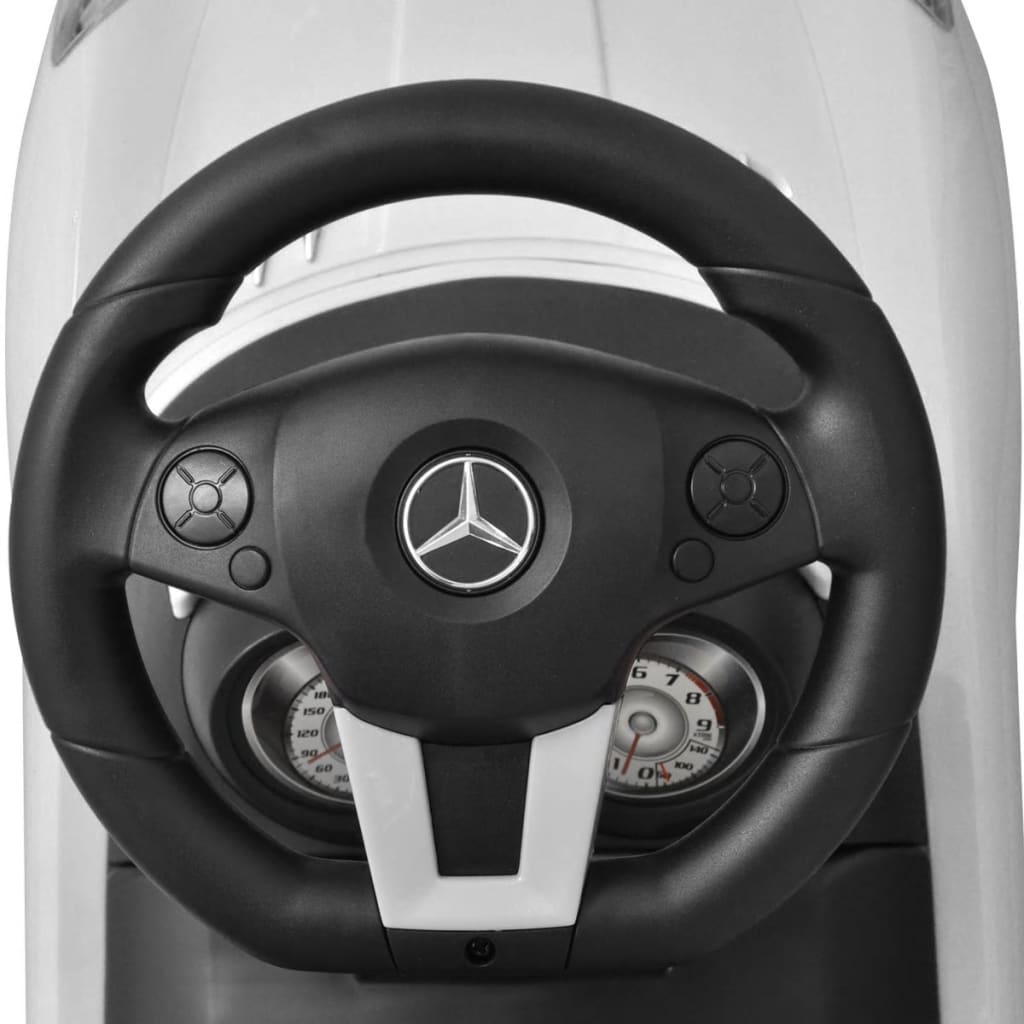 Mercedes Benz Toló Gyerekek Autó Fehér 
