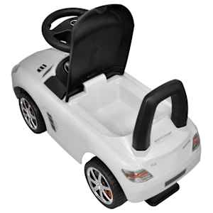 Dětské auto / odrážedlo bílé - obrázek 6
