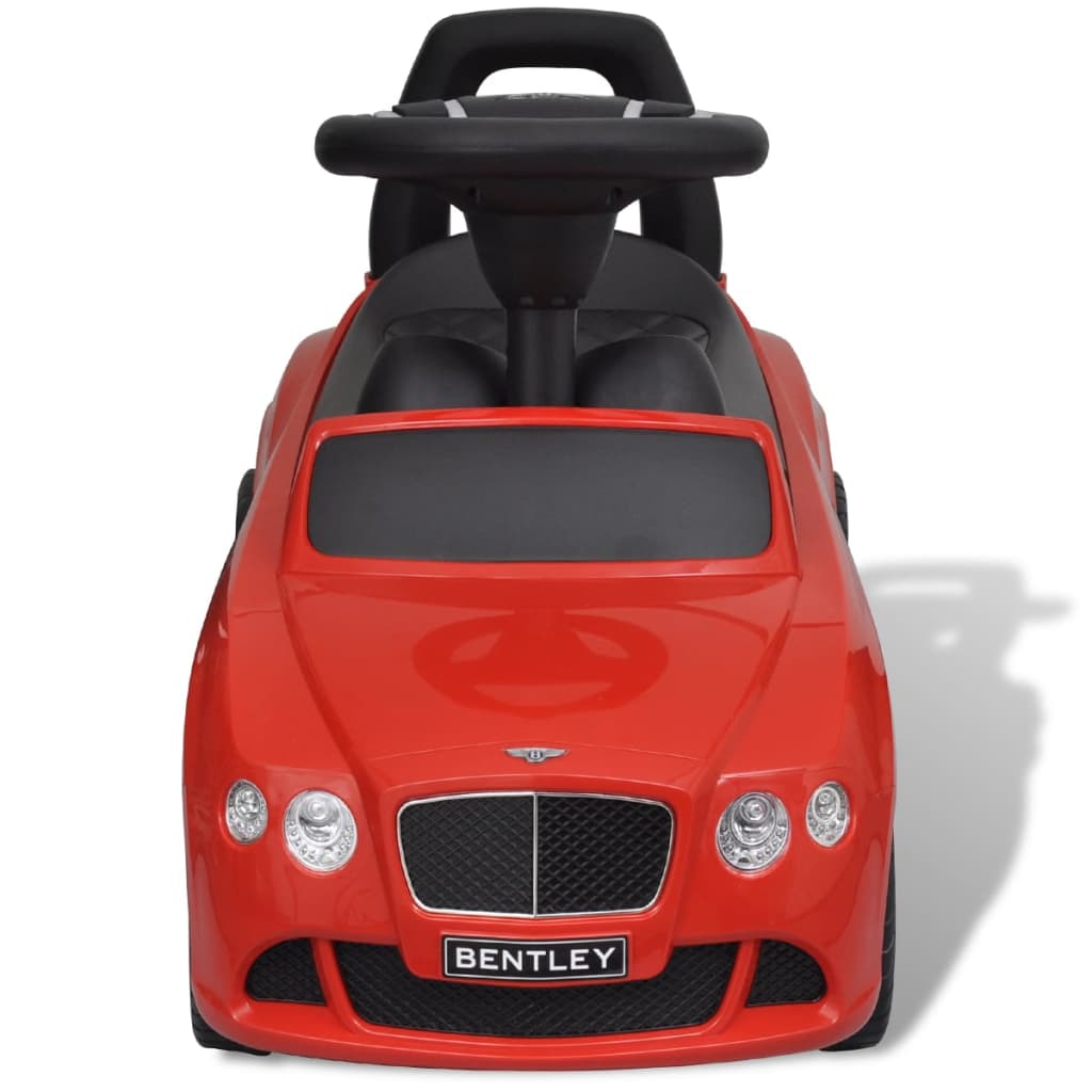 Carro motorizado de brincar Bentley vermelho