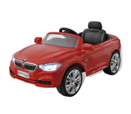 BMW Voiture enfant à batterie avec télécommande Rouge