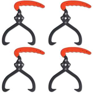 Klešče za Hlode / Debla s PVC Ročajem 4 Kosi