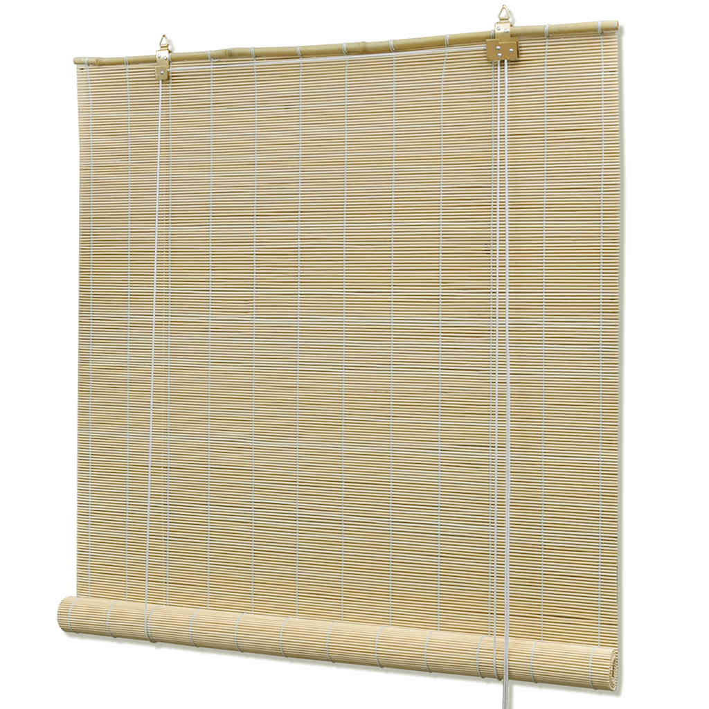 vidaXL Bambusrollo Natur 80x160 cm