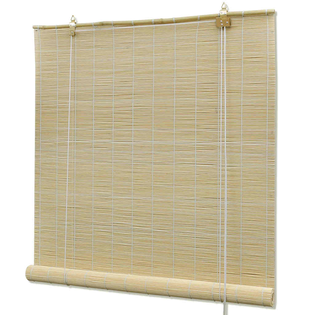 Rullegardin Bambus - Naturfarvet / 80 X 160 cm