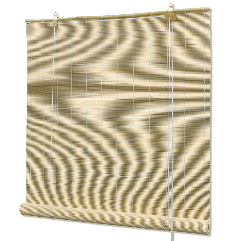 vidaXL rullegardin 100x160 cm naturlig bambus