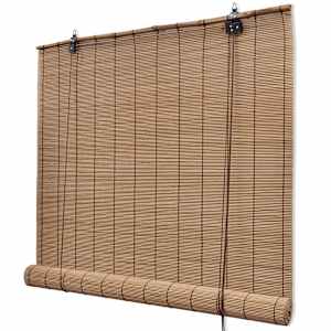 Pruunid bambusrulood 80 x 160 cm