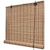 Pruunid bambusrulood 140 x 160 cm