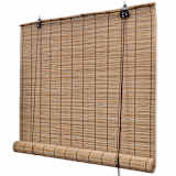 Braunes Bambusrollo 140 x 160 cm