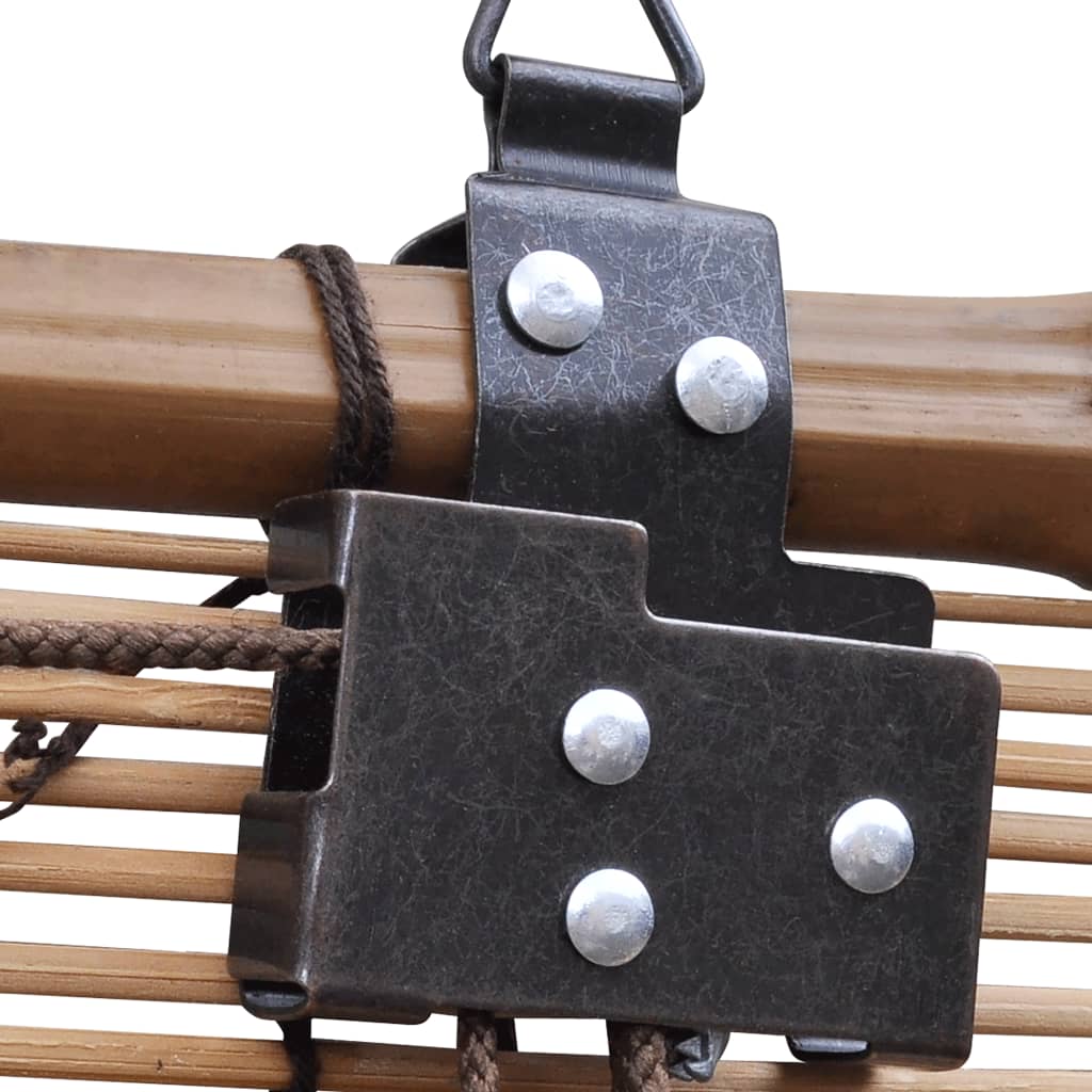 Thumbnail - vidaXL Bambusrollo Braun 140x160 cm