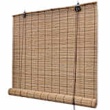 Braunes Bambusrollo 150 x 220 cm