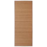 Rectangular Brown Bamboo Rug 120 x 180 cm