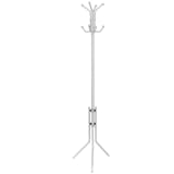 Metal White Coat Rack