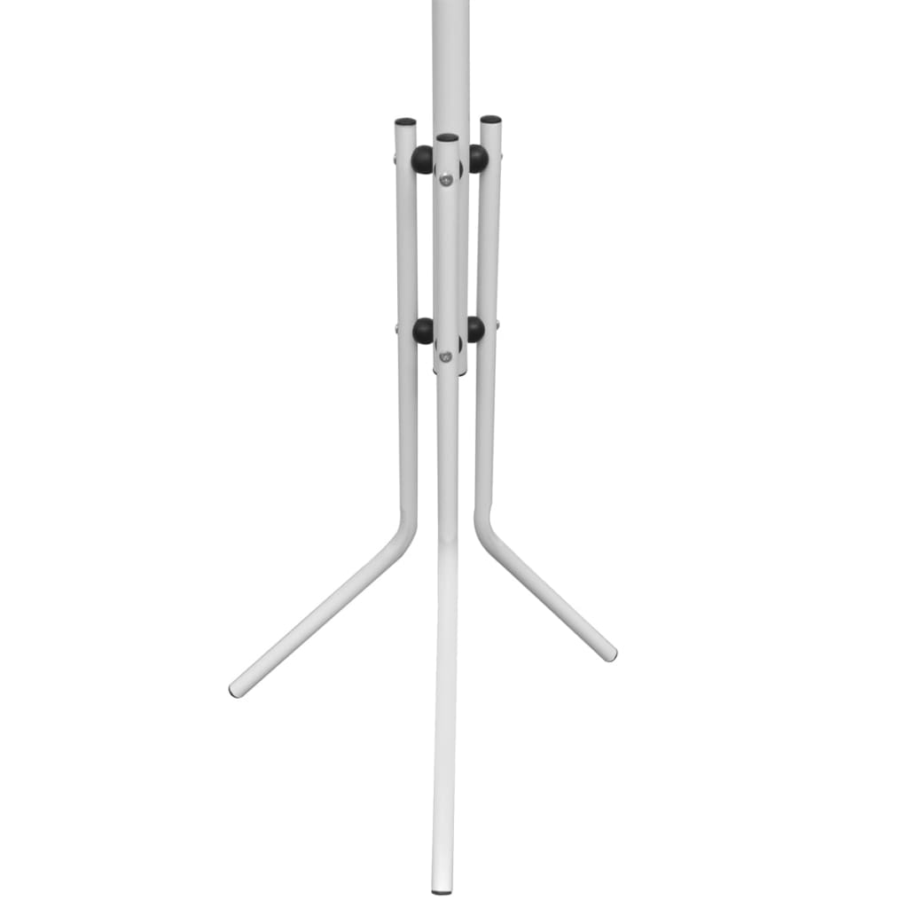 Relaxdas Portemanteau, Métallique, Pratique Pour Vos Vestes, H X L X P 144 X 81 X 44 Cm Porte Manteau Metal Blancnaturel 85639480
