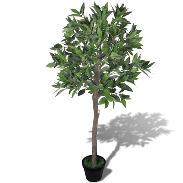 vidaXL Kunstlik loorberipuu potiga, 120 cm