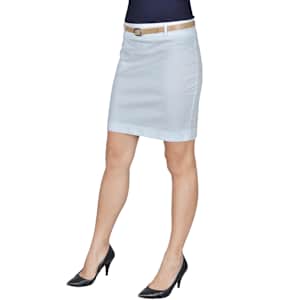 130246 Mini Skirt with Belt 34 White