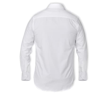 130256 Men’s Business Shirt Size M White