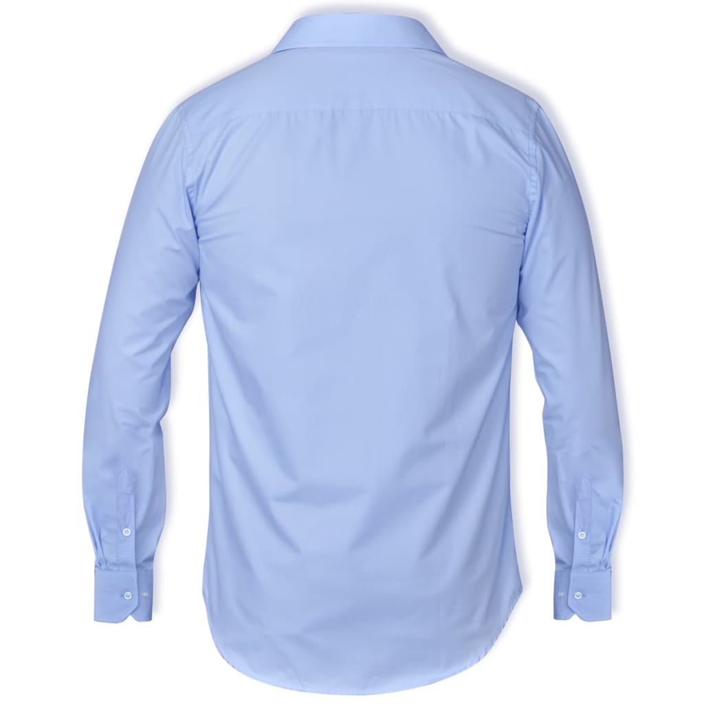 Camisa elegante de hombre, Talla XXL, Azul claro