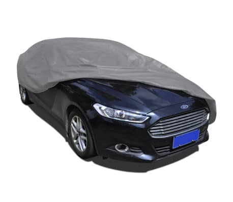 vidaXL Funda de Coche Textil No Tejido XXL Cubierta Protecci/ón Lona Protectora