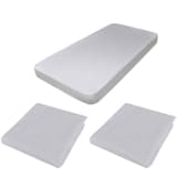 2 pcs Waterproof Incontinence Mattress Protection Cover 140 x 70 cm