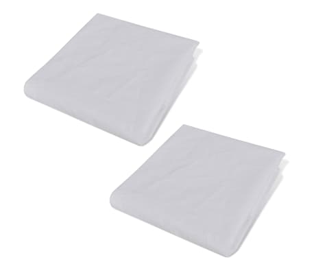 2 pcs Waterproof Incontinence Mattress Protection Cover 140 x 70 cm