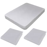 2 pcs Waterproof Incontinence Mattress Protection Cover 200 x 180 cm