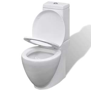 Keramické WC a bidet bílé - obrázek 4