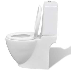 Keramické WC a bidet bílé - obrázek 5