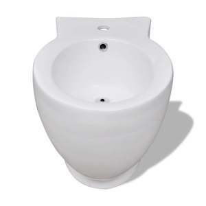 Keramické WC a bidet bílé - obrázek 8