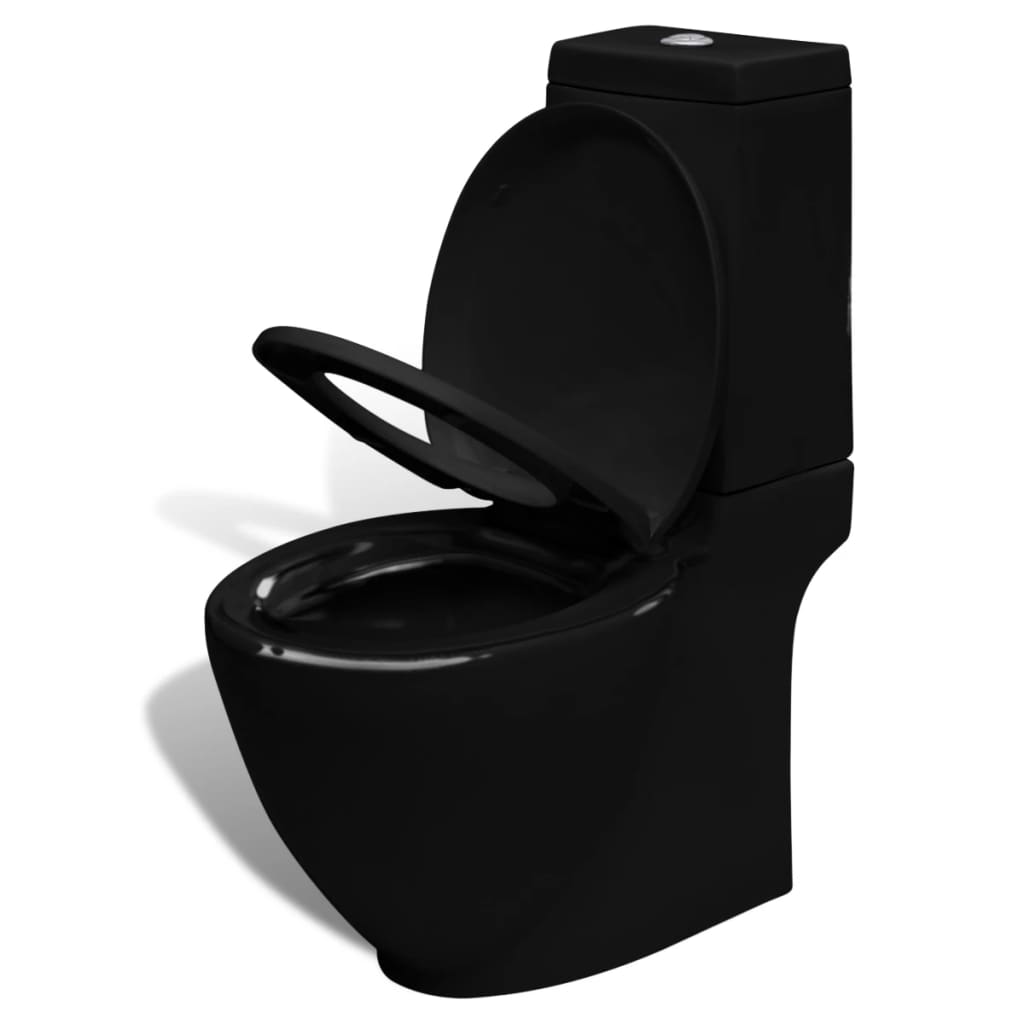 Keramické WC a bidet černé - obrázek 14