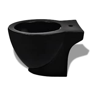 Keramické WC a bidet černé - obrázek 5