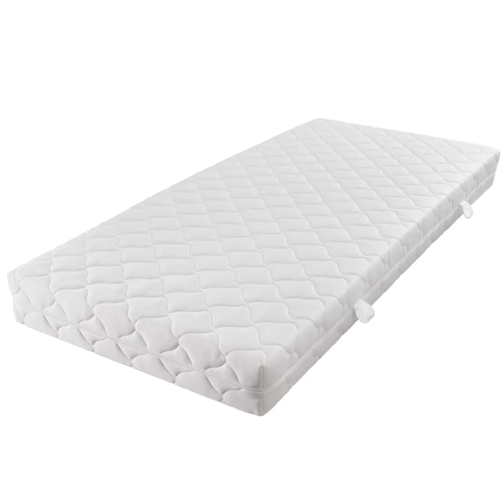 vidaXL Matratze mit Waschbarem Bezug 200x80x17 cm H3