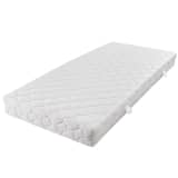 vidaXL Vzmetnica s pralno prevleko 200 x 80 x 17 cm
