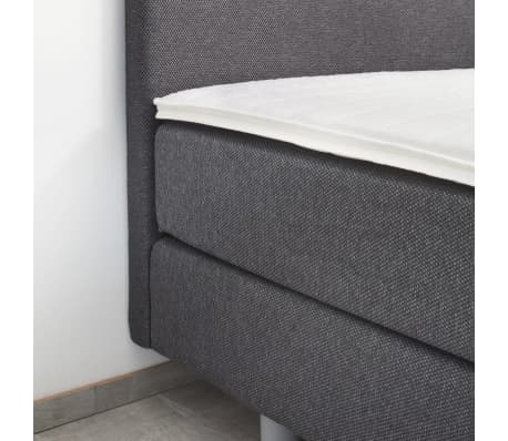 vidaXL seng med springmadras stof 140 x 200 cm