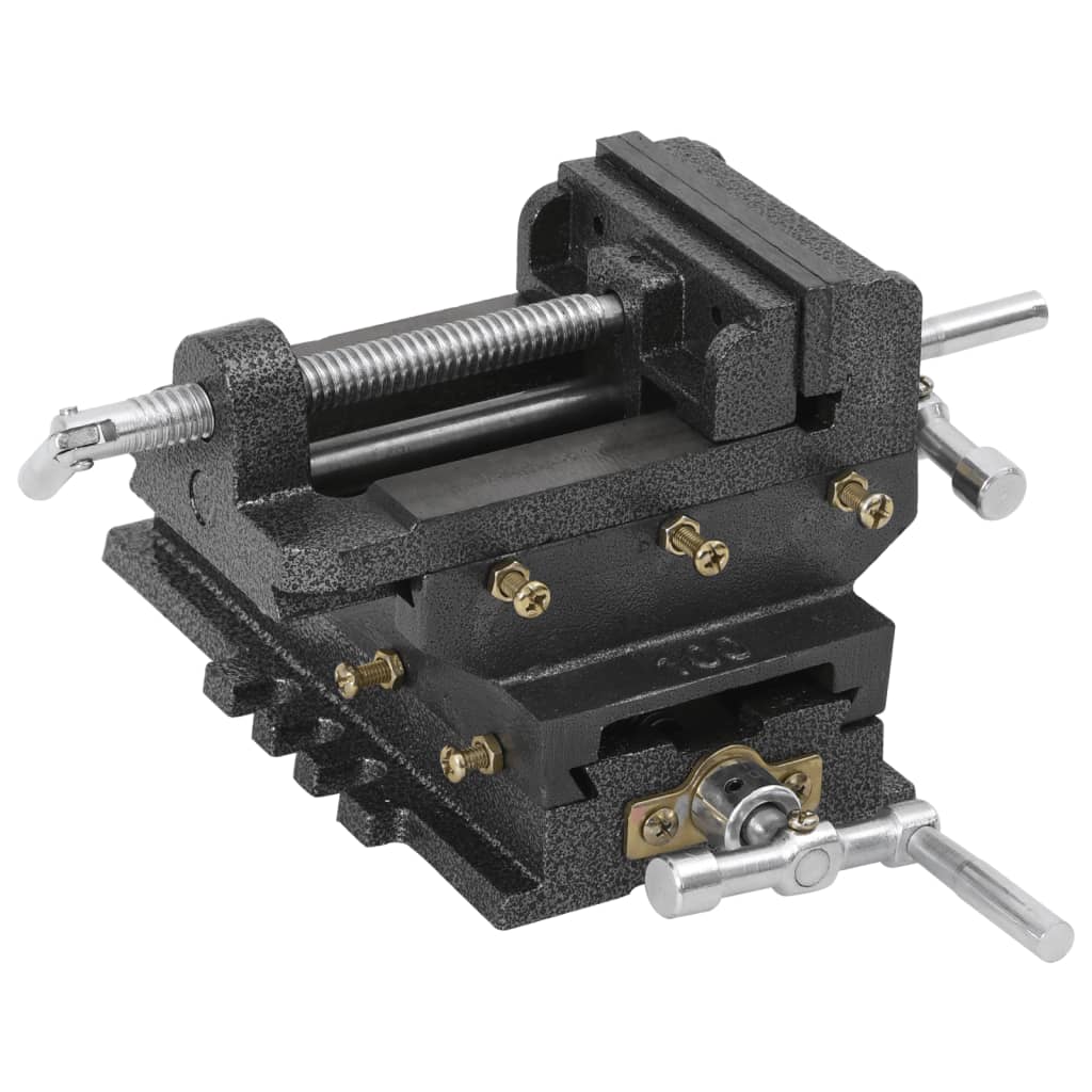vidaXL Menghină în cruce mașină de găurit, acționare manuală, 78 mm