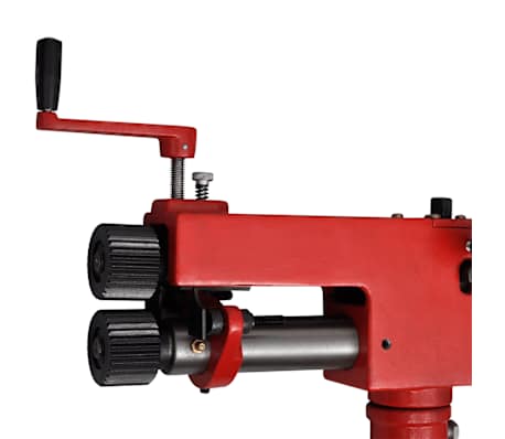 Bordatrice Per Tubi Manuale VidaXL - In Ghisa, Per Anelli Di Irrigidimento, Spessore Max 0,8 Mm, Montaggio Su Banco