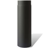 Tubo de chaminé de aço reto 50cm