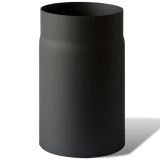 Tubo de chaminé de aço reto 25cm