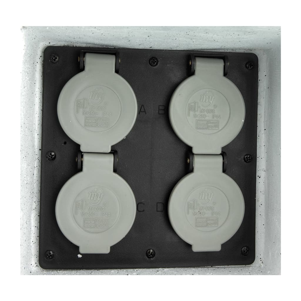 Prise De Jardin Sous Forme De Fausse Pierre Avec Télécommande VidaXL 16 width=274